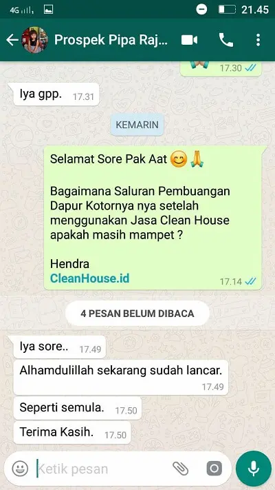 testimoni clean house